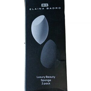 Elaina Badro Luxury Beauty Sponge 2 Pack NEW IN BOX